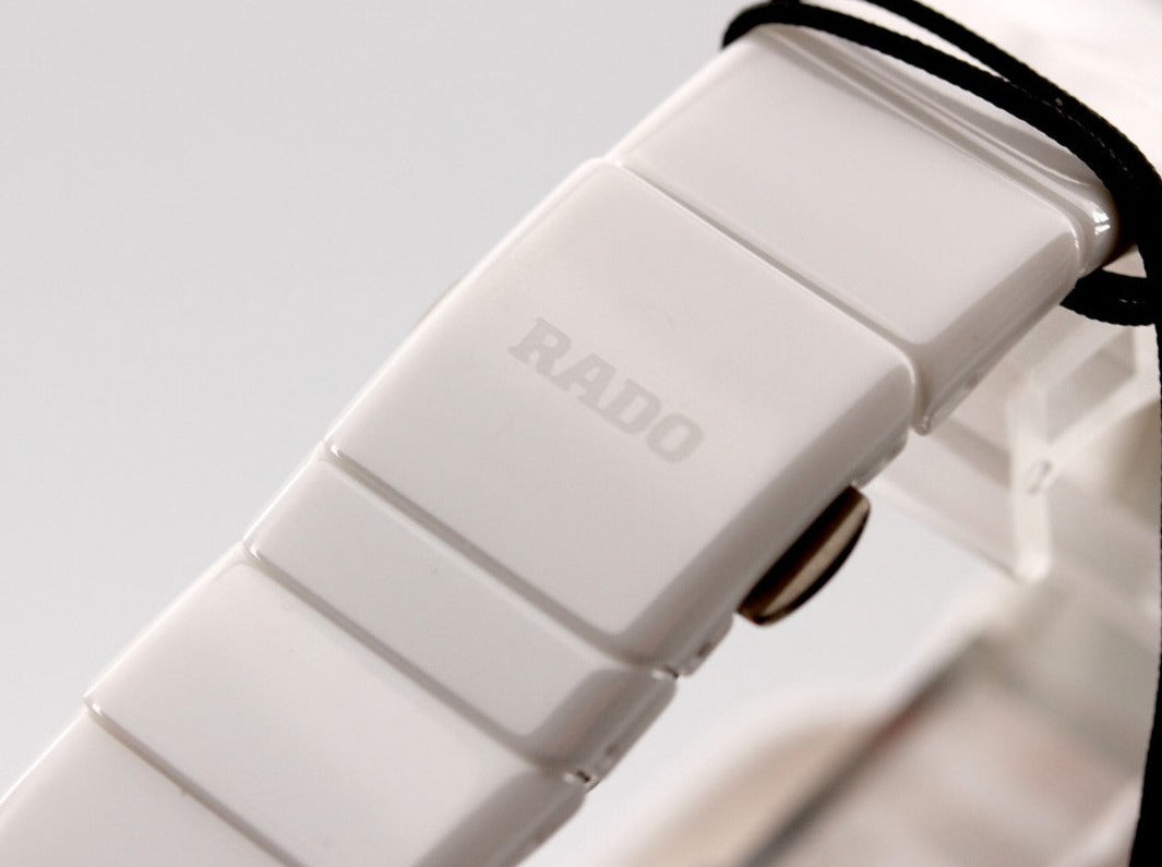 RADO Jubilé Designer DAMENUHR weiß Diamanten | HiTec-Ceramic & Titan | Full Set | NOS