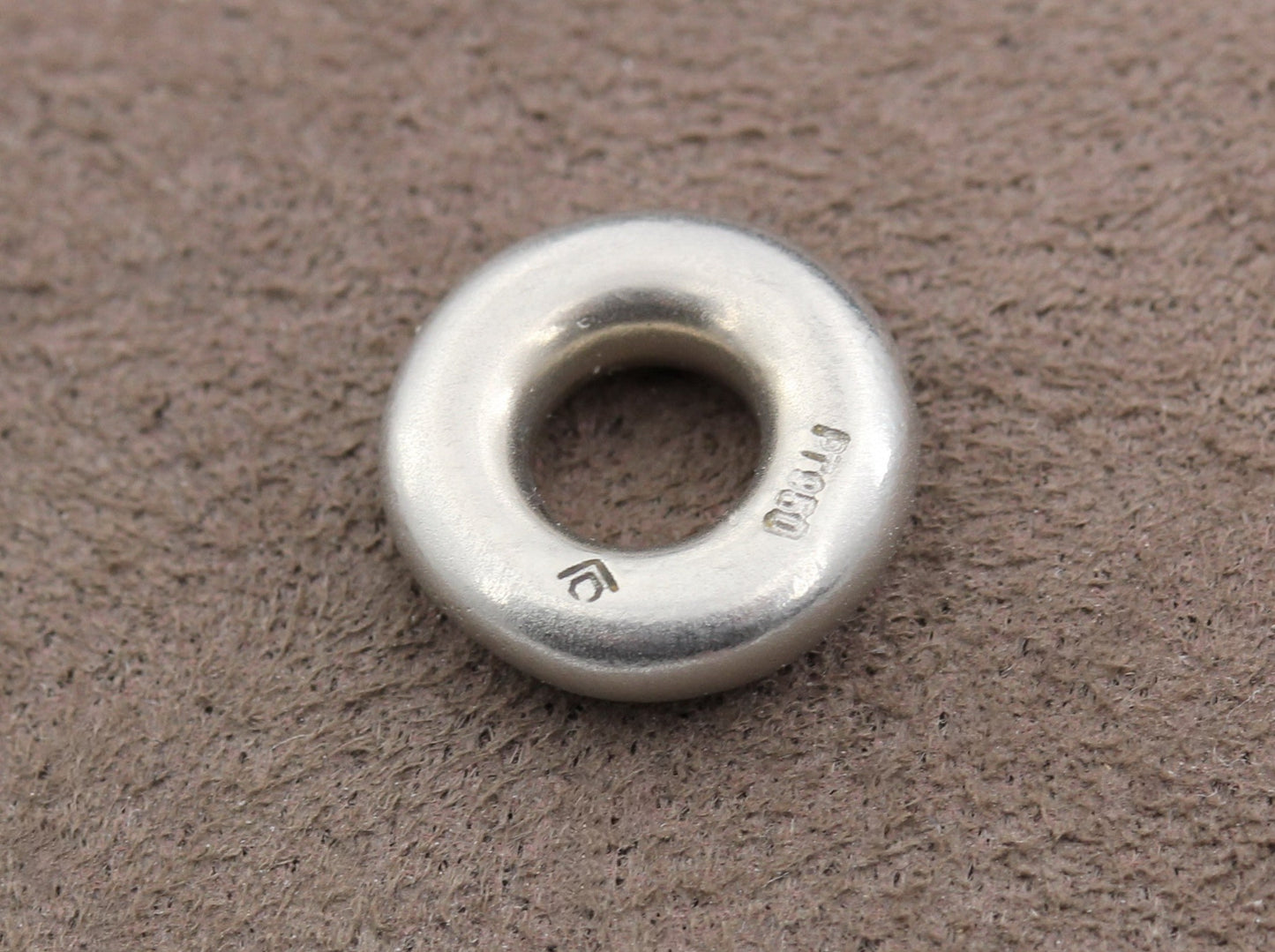 BUNZ Designer ANHÄNGER " Donut " | 10mm | 950 Platin