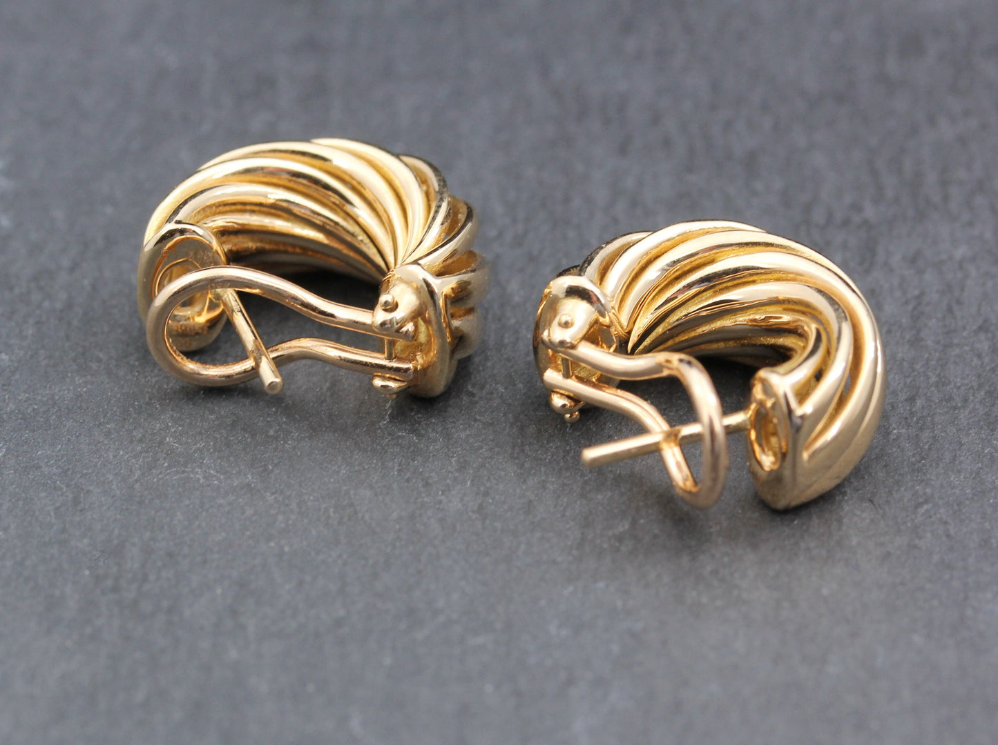 WEMPE by KIM Helioro OHRSTECKER mit 28 BRILLANTEN | 0,20ct. tw/si | 750 Roségold