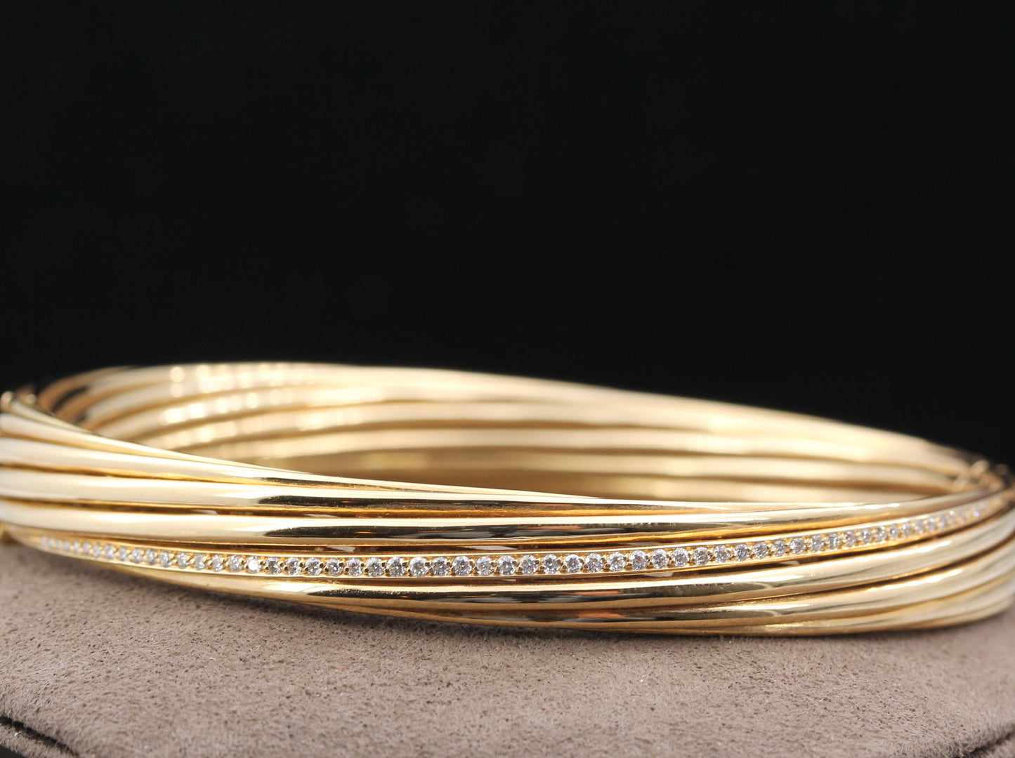 WEMPE by KIM Helioro ARMREIF | 116 BRILLANTEN | 0,67ct. | 750 Roségold | + Zertifikat
