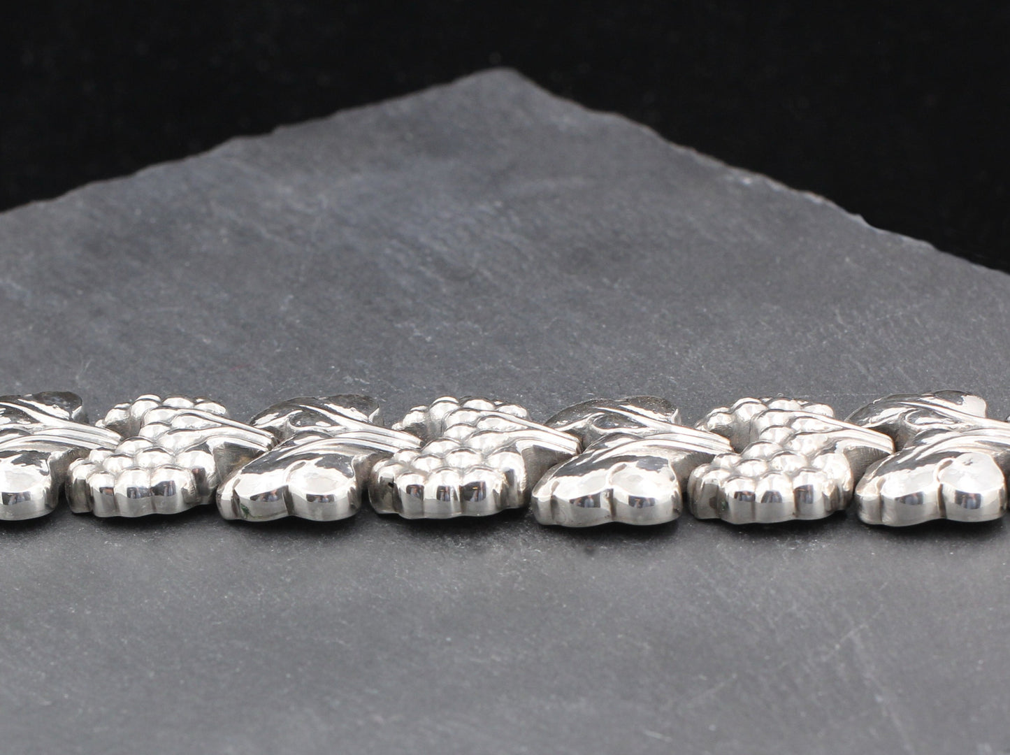 GEORG JENSEN No. 30 - Designer ARMBAND Moonlight Blossom | 925er Sterlingsilber