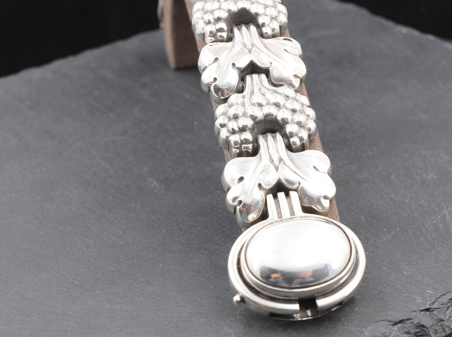 GEORG JENSEN No. 30 - Designer ARMBAND Moonlight Blossom | 925er Sterlingsilber