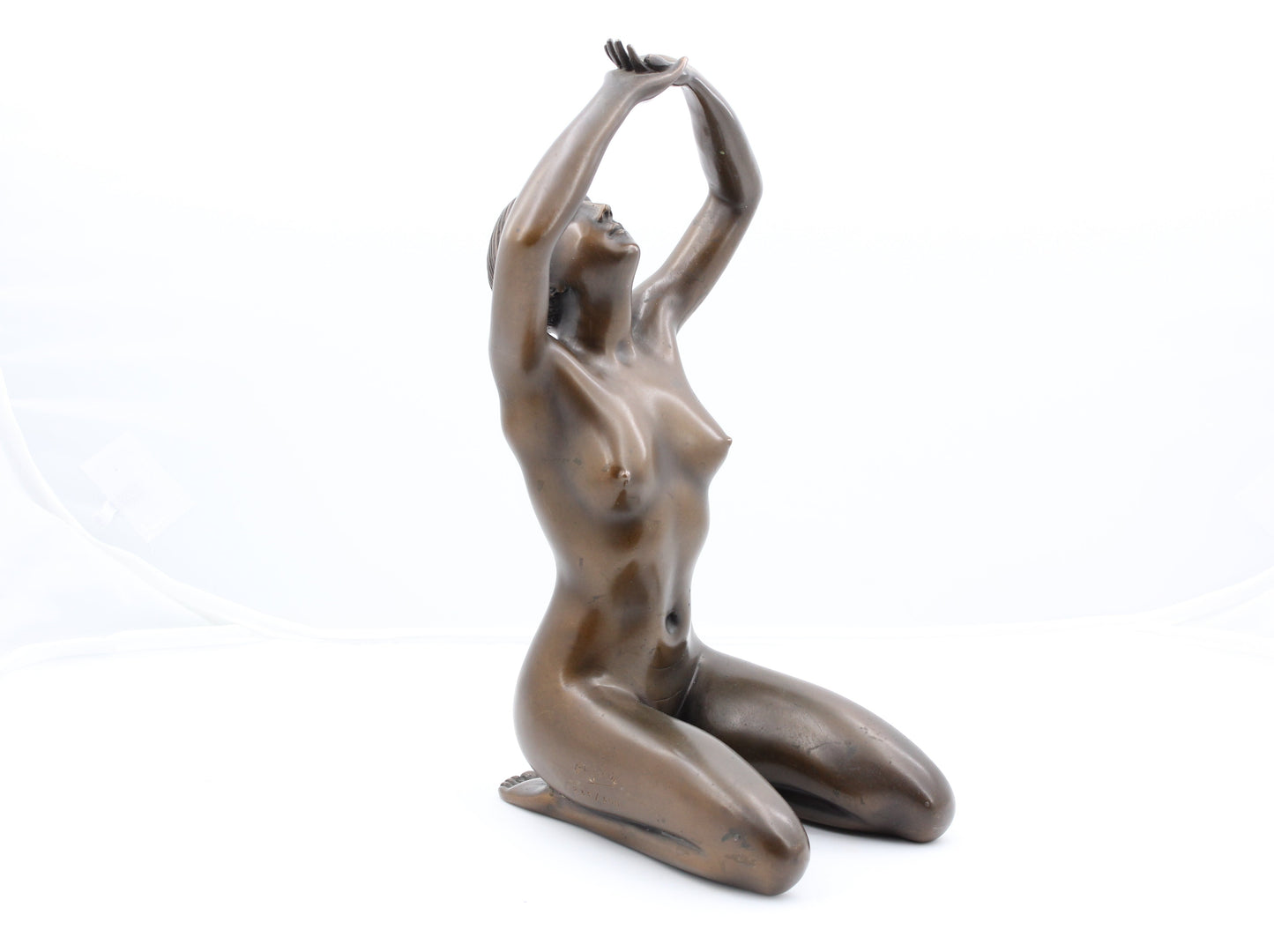 ARNO BREKER - Verliebtes Mädchen | BRONZESKULPTUR | Limitiert / 300 Stück