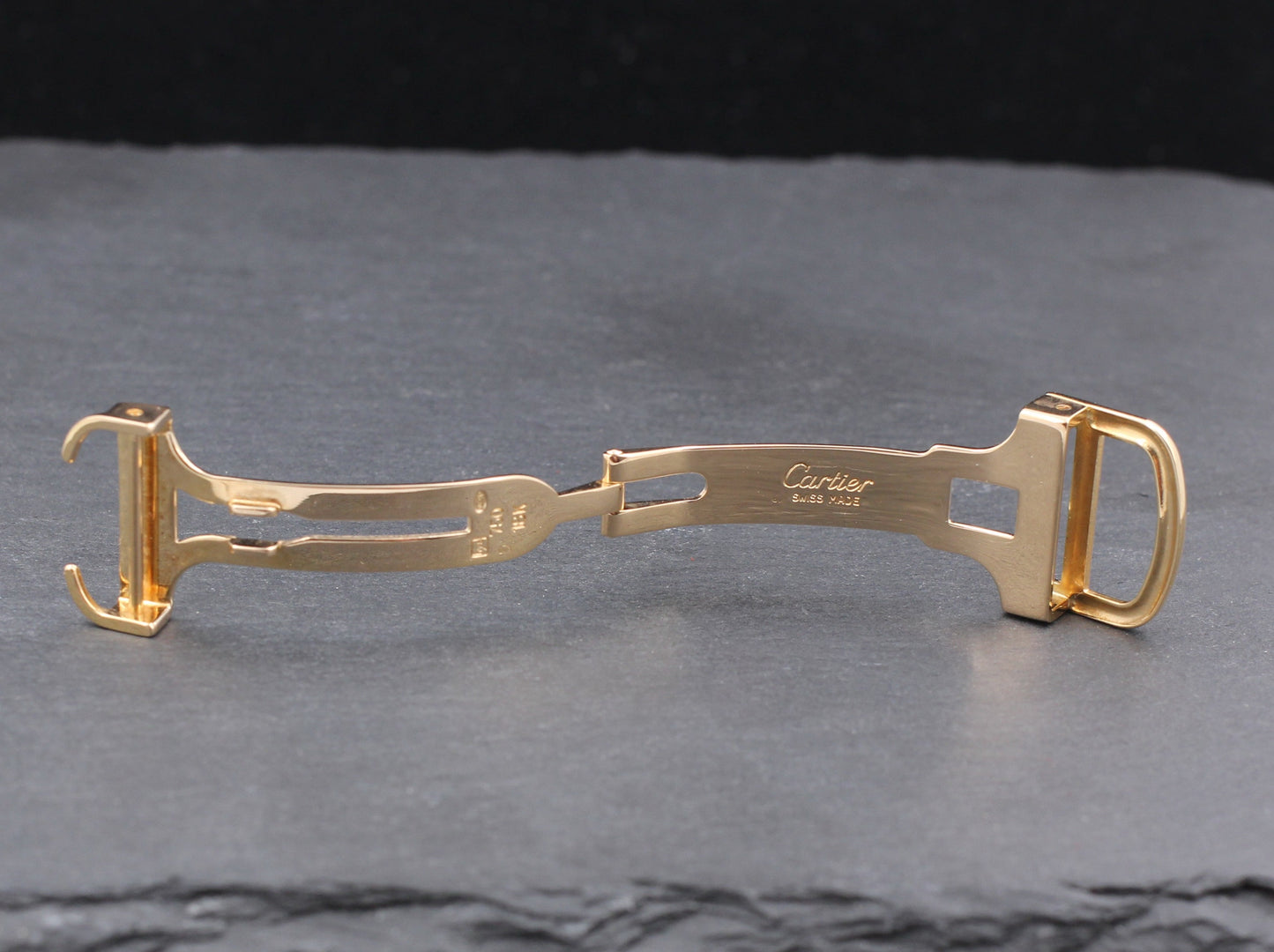 CARTIER Faltschließe | 16mm | 750er Gelbgold