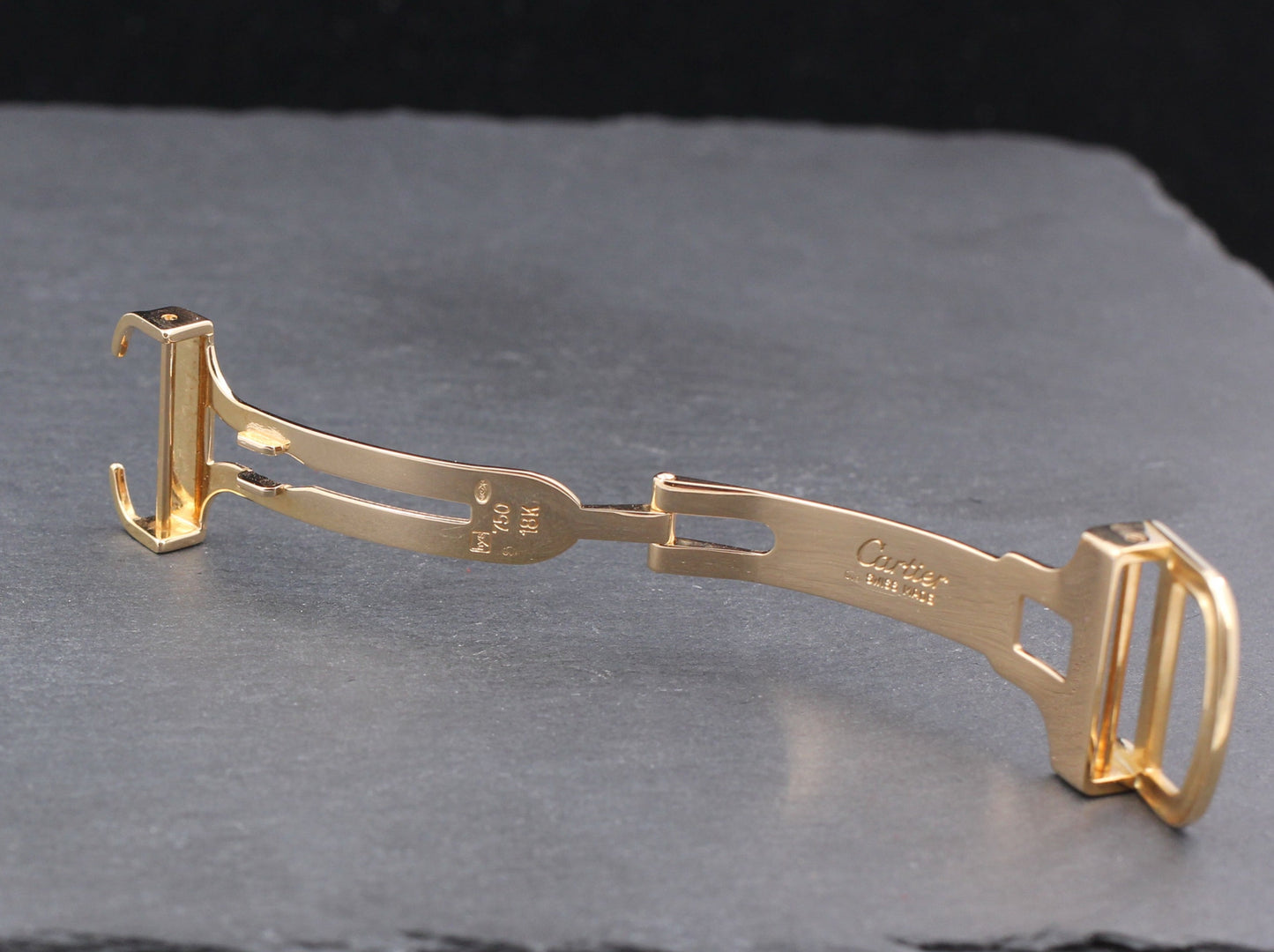CARTIER Faltschließe | 16mm | 750er Gelbgold