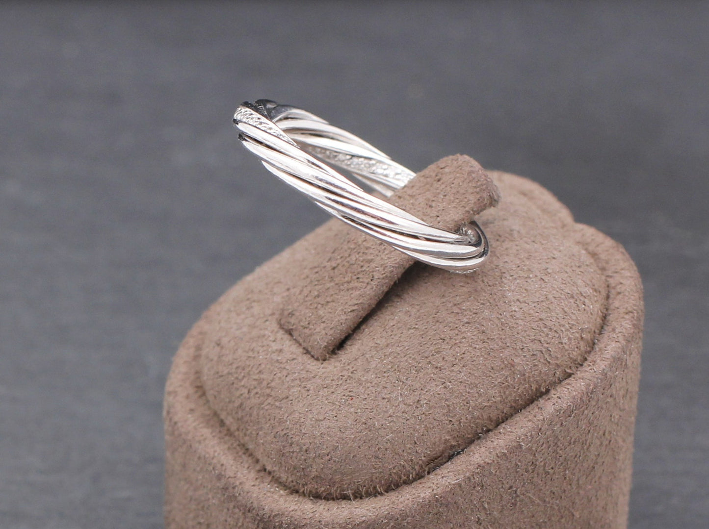 WEMPE by KIM Helioro XS - Designer RING mit BRILLANTEN | 3mm | 750 Weißgold