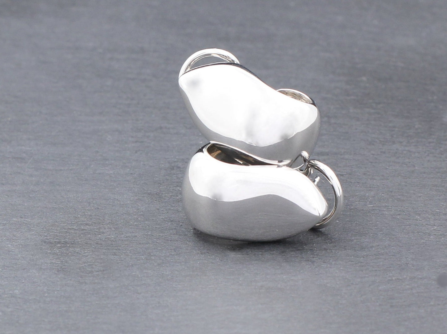 TAMARA COMOLLI - Moderne Designer OHRSTECKER | 750er Weißgold