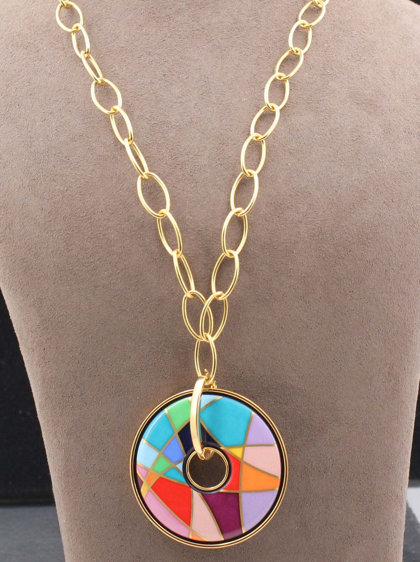 MICHAELA FREY WILLE "Ode to Joy of Life" - Designer ANHÄNGER mit KETTE