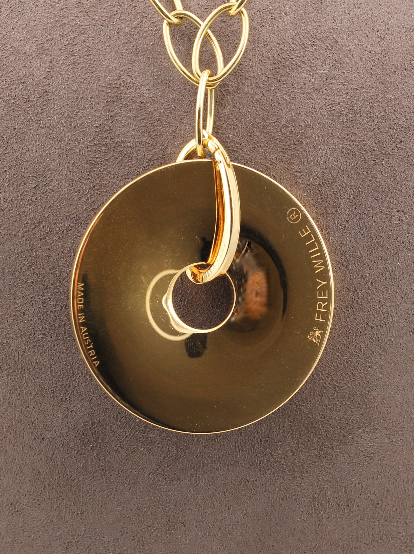 MICHAELA FREY WILLE "Ode to Joy of Life" - Designer ANHÄNGER mit KETTE
