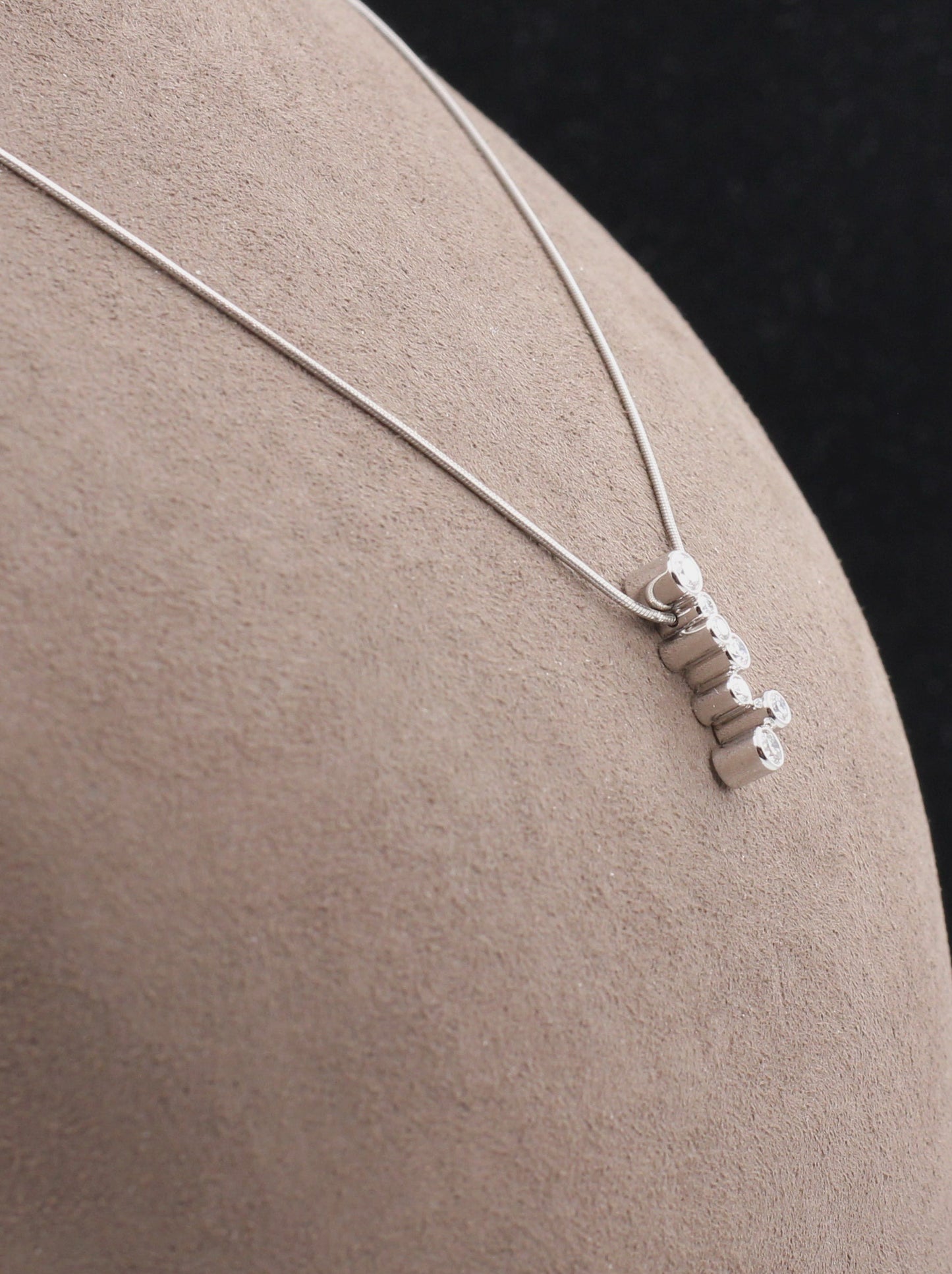 GEORG JENSEN Cascade - Designer COLLIER mit 0,70ct. BRILLANTEN | 750 Weißgold