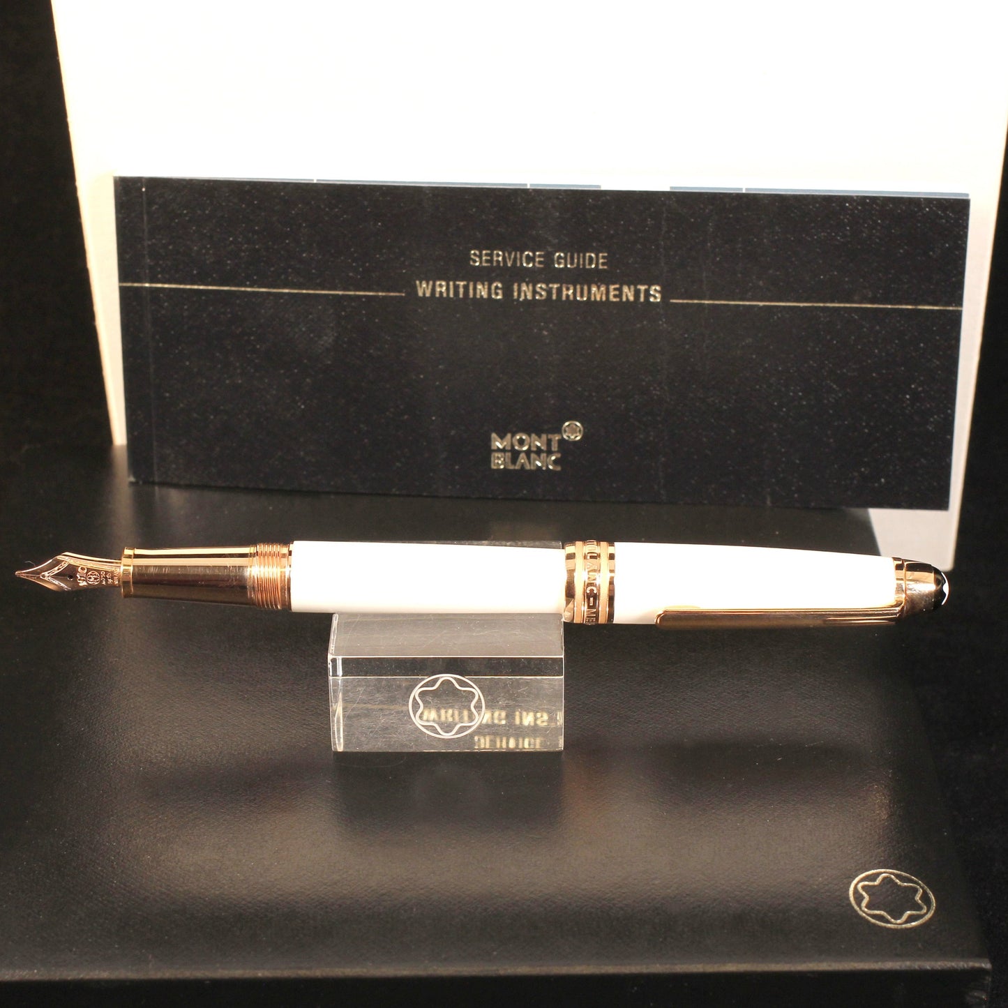 MONTBLANC Meisterstück - White Solitaire FÜLLFEDERHALTER | 113323 | Full Set