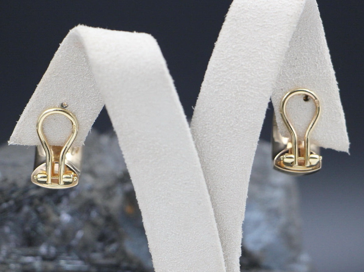 WEMPE by KIM - Exklusive OHRCLIPS "Sensual" mit 116 BRILLANTEN | 750er Rotgold