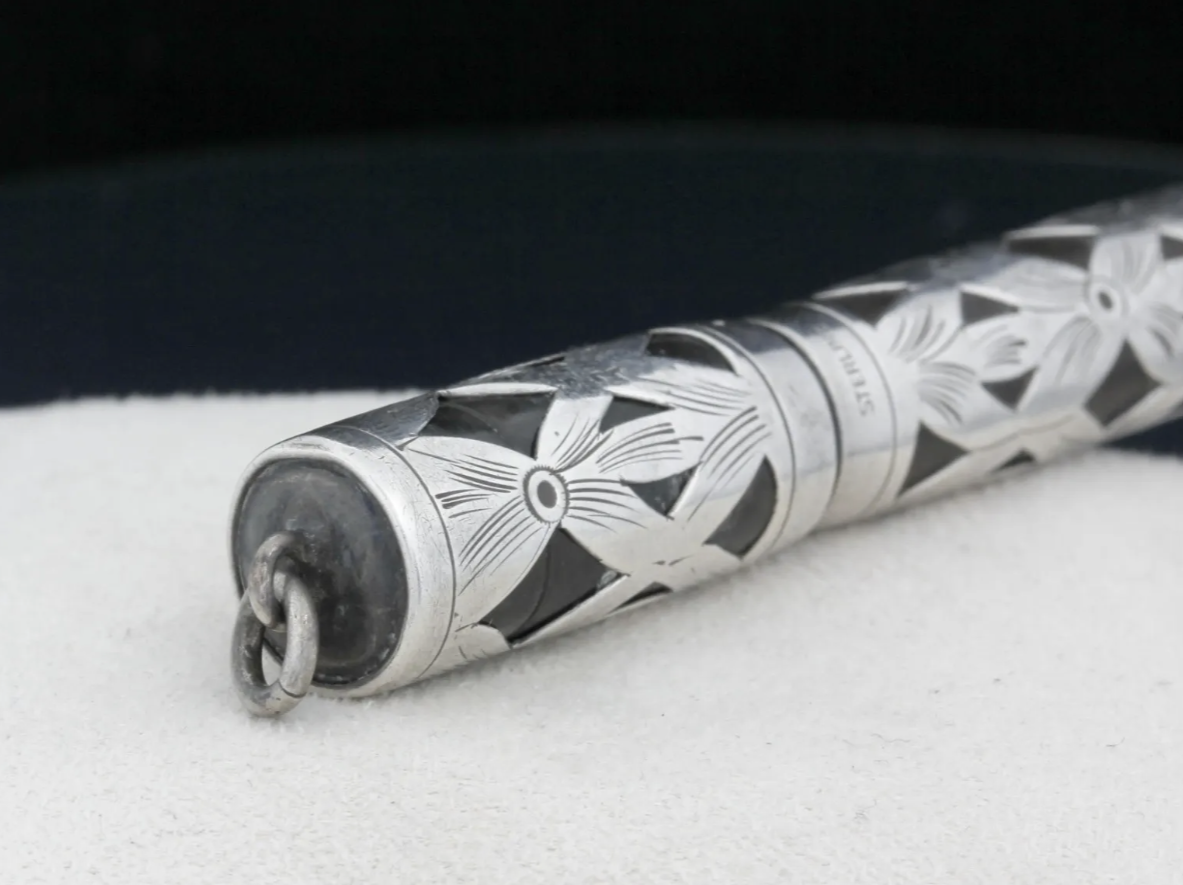 WATERMAN´S Füllfederhalter SAFETY PEN 42 1/2 | 925er Sterling Silber | Vintage