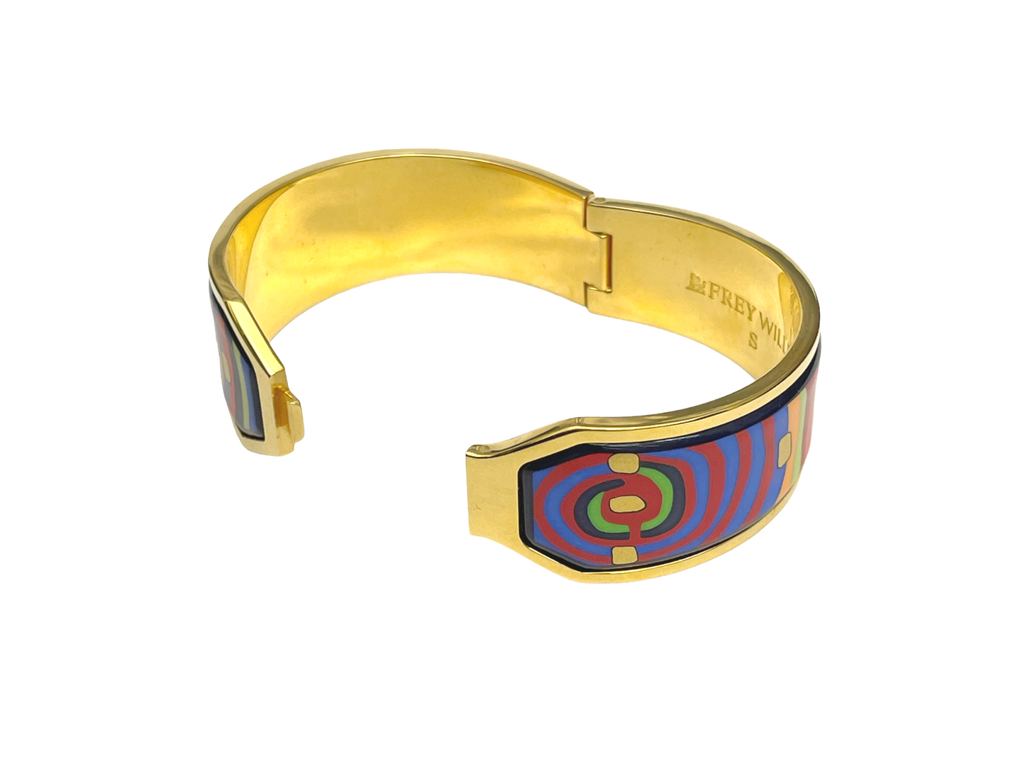 FREY WILLE Designer ARMREIF Contessa | Hommage à Hundertwasser | + Etui