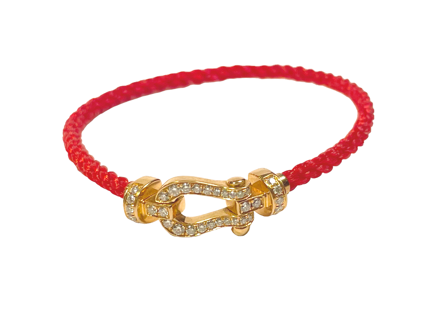 FRED FORCE 10 Designer ARMBAND mit BRILLANTEN | 750er Roségold