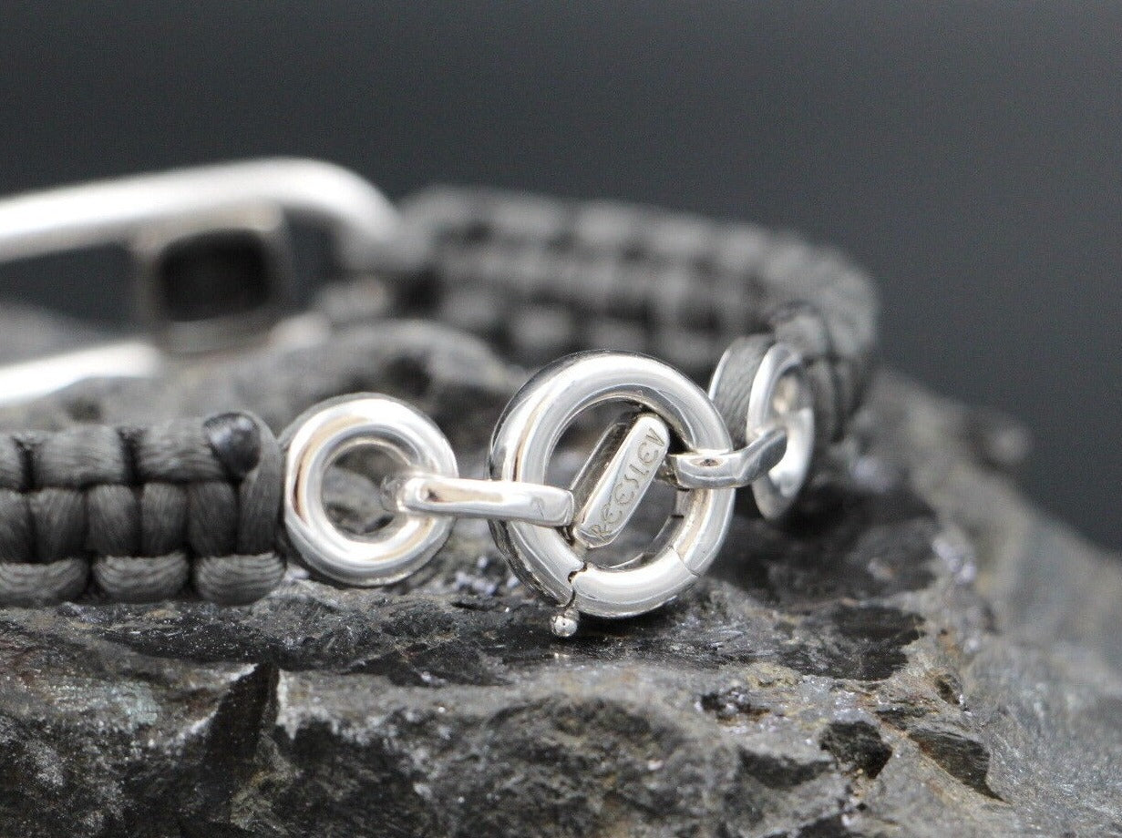 REESLEV Soulmate Duo BLACK AS NIGHT Designer ARMBAND | Diamanten 750er Weißgold