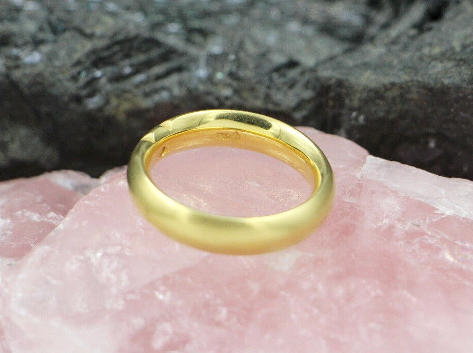 CHRISTIAN BAUER Goldschmiede RING mit 0,085ct. BRILLANT | tw/si | 750er Gold