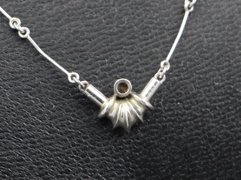 LAPPONIA Exklusives Designer COLLIER mit BRILLANT | 950er PLATIN | Vintage
