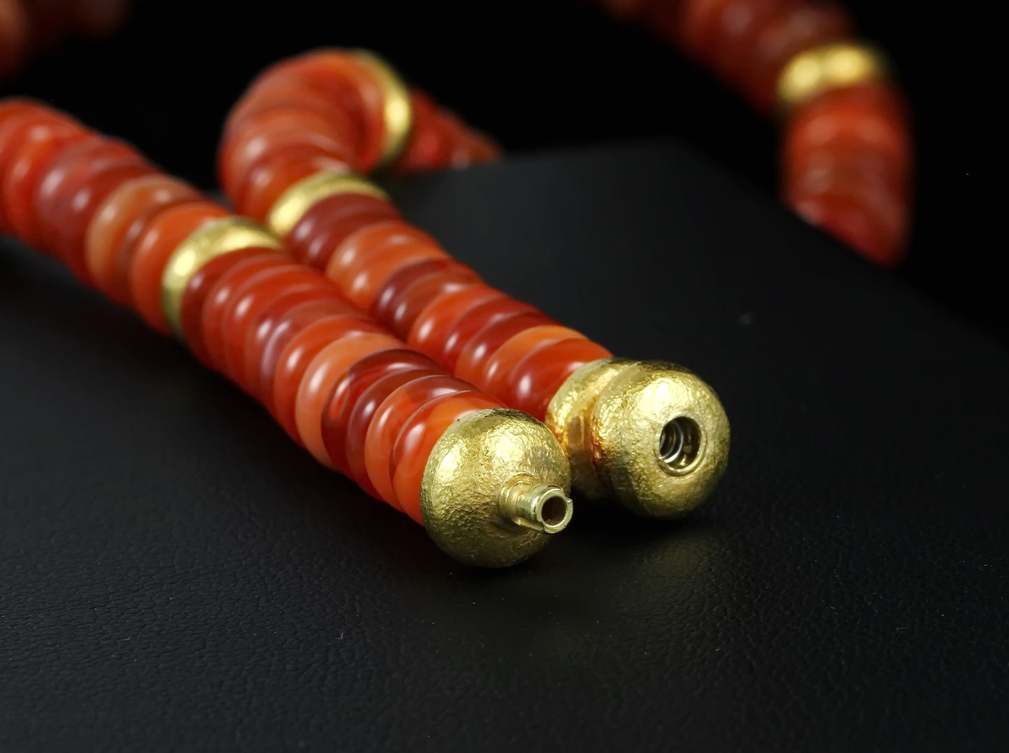 Wunderschönes COLLIER | Feueropal | GOLDSCHMIEDEARBEIT | 900er Gold