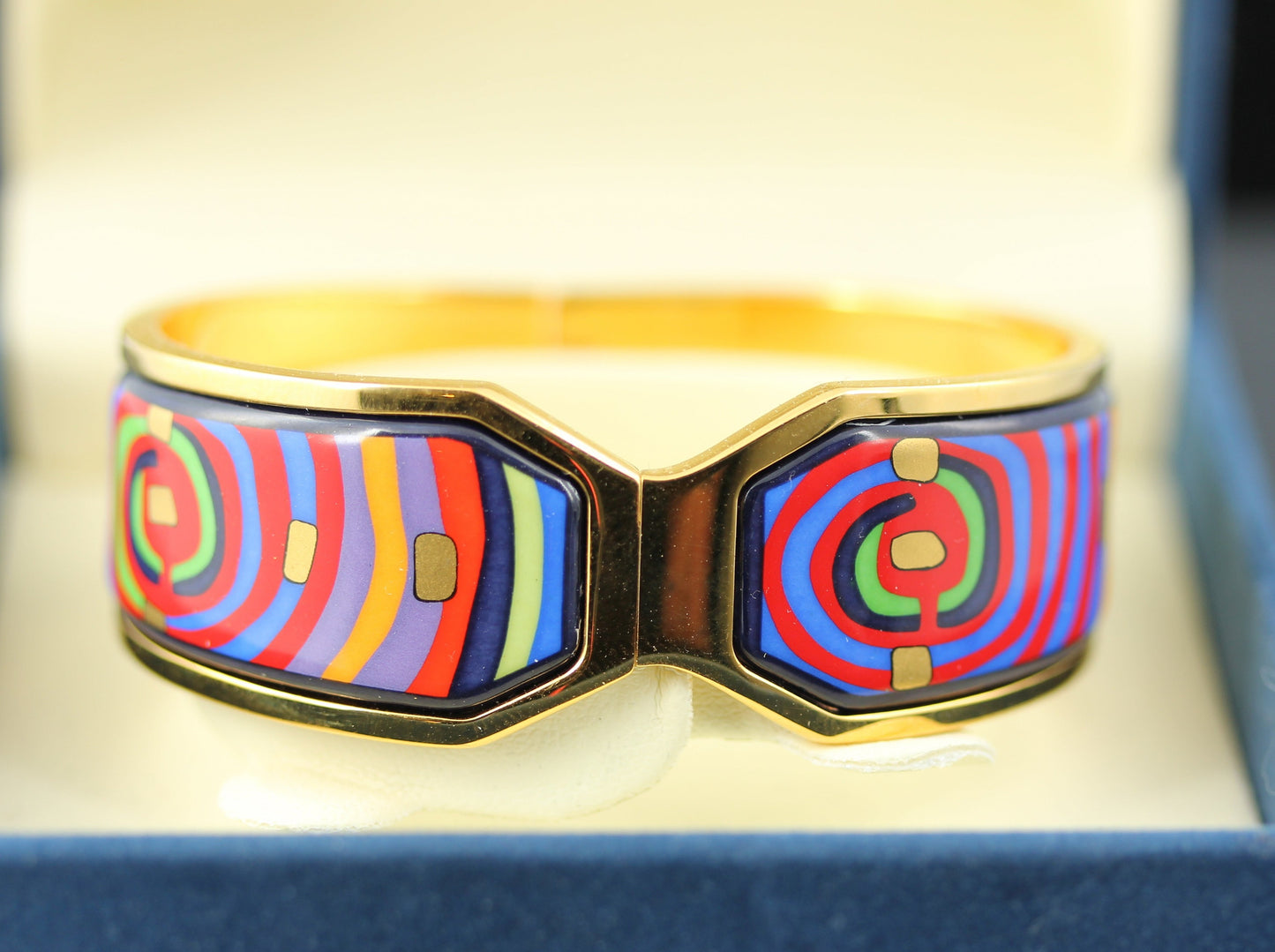 FREY WILLE Designer ARMREIF Contessa | Hommage à Hundertwasser | + Etui