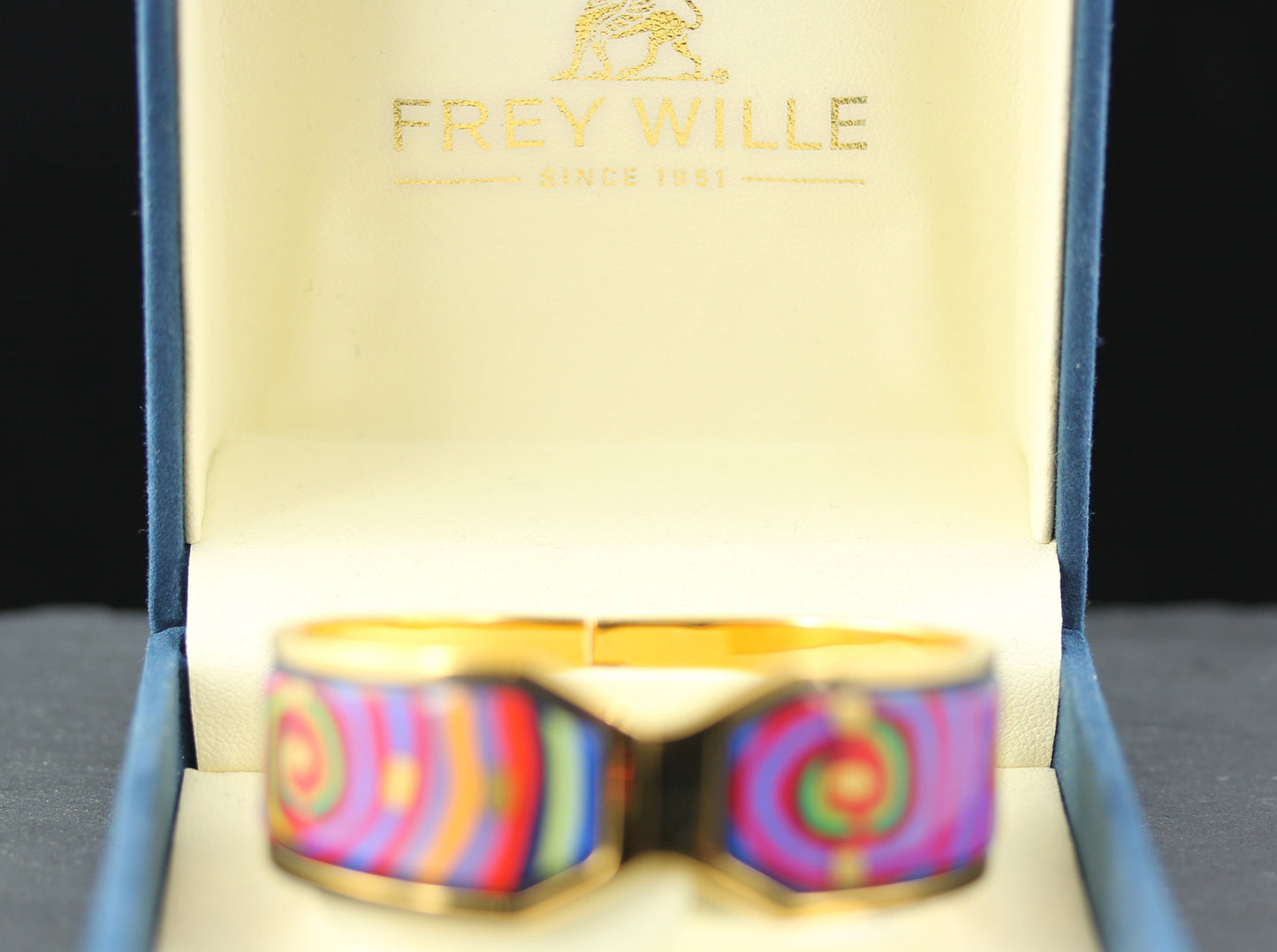 FREY WILLE Designer ARMREIF Contessa | Hommage à Hundertwasser | + Etui