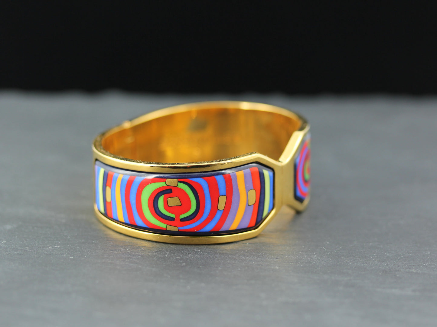 FREY WILLE Designer ARMREIF Contessa | Hommage à Hundertwasser | + Etui