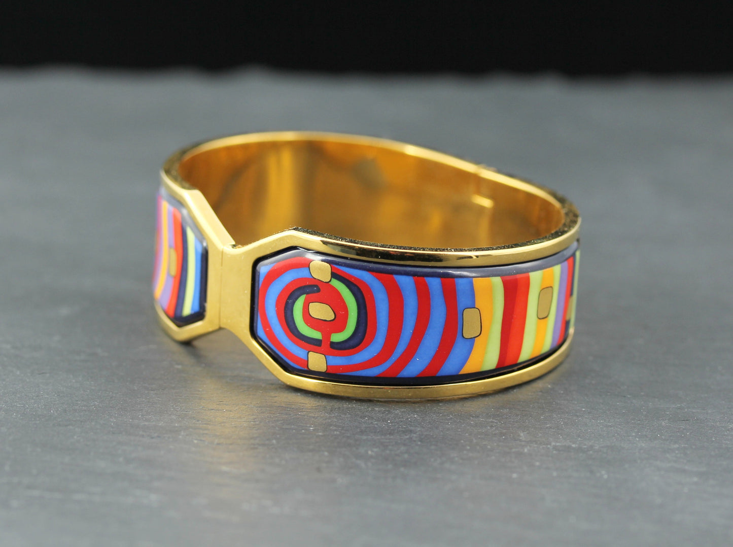 FREY WILLE Designer ARMREIF Contessa | Hommage à Hundertwasser | + Etui
