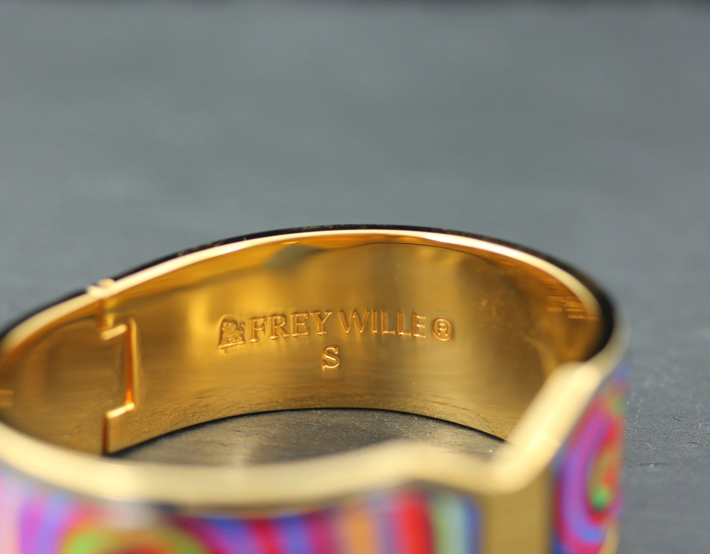 FREY WILLE Designer ARMREIF Contessa | Hommage à Hundertwasser | + Etui