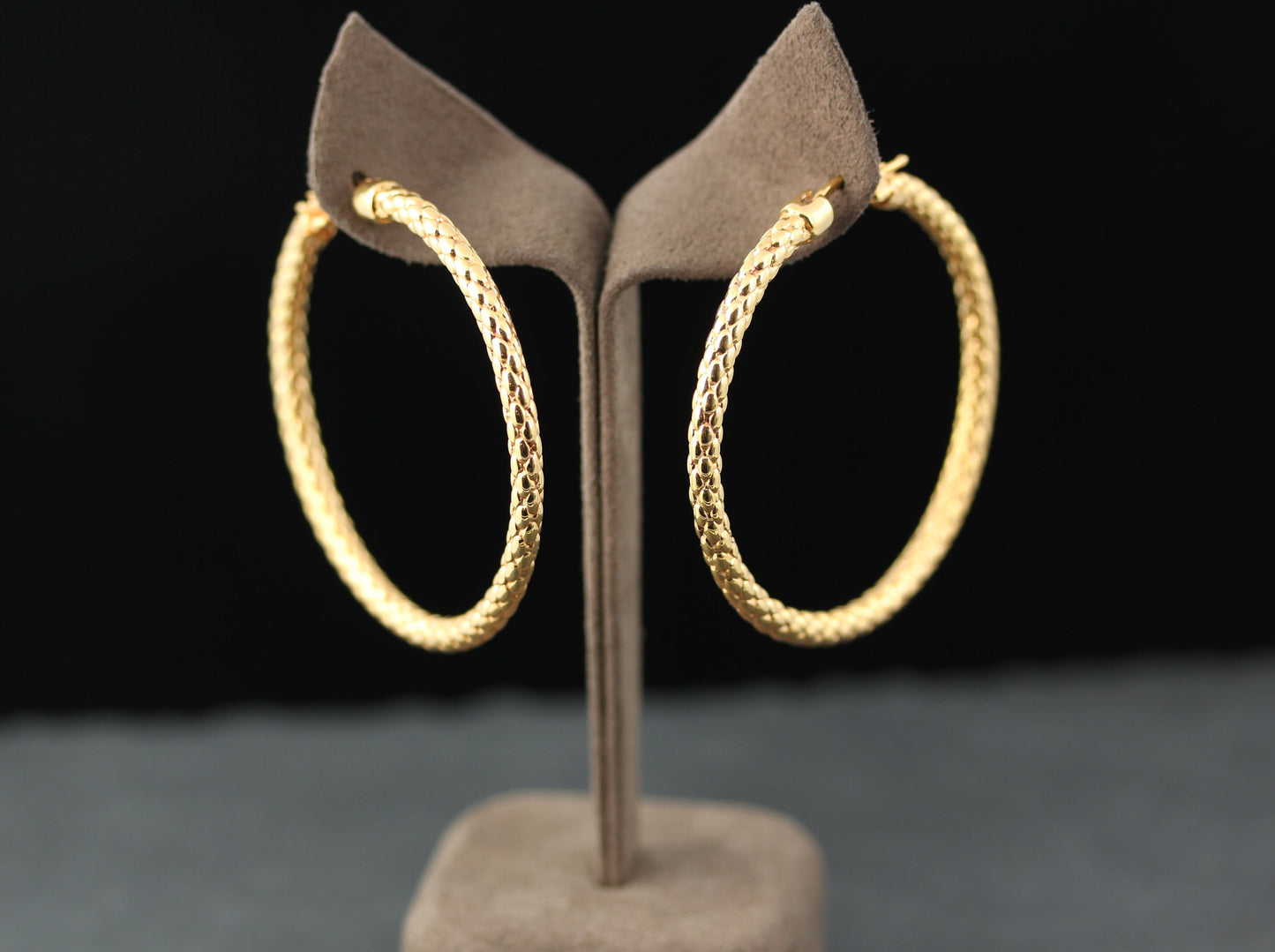 FOPE Exklusive Designer CREOLEN | 750 Gelbgold | Ø 49mm