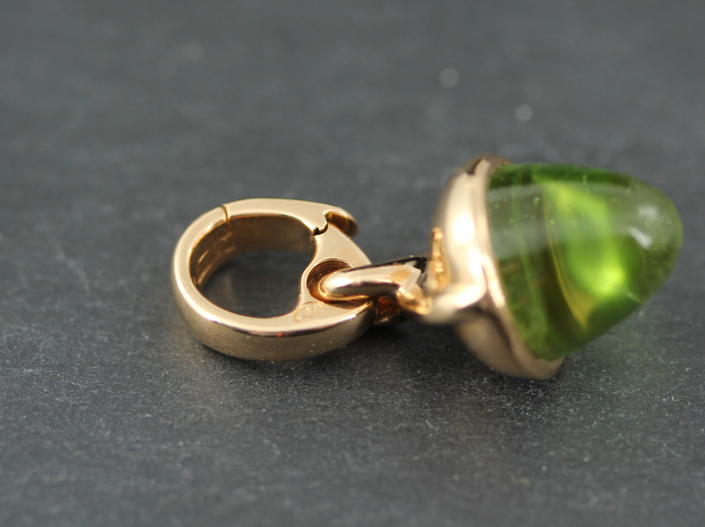 TAMARA COMOLLI Designer ANHÄNGER Mikado Bouquet mit PERIDOT | 750 Roségold