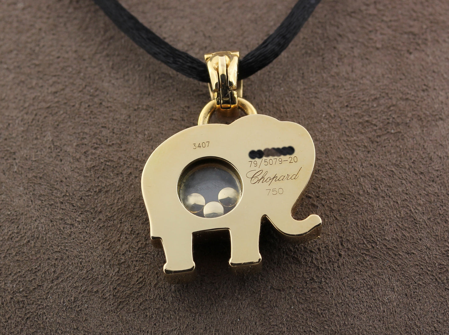 CHOPARD Happy Diamonds Designer ANHÄNGER | Elefant | 750er Gold | + Zertifikat