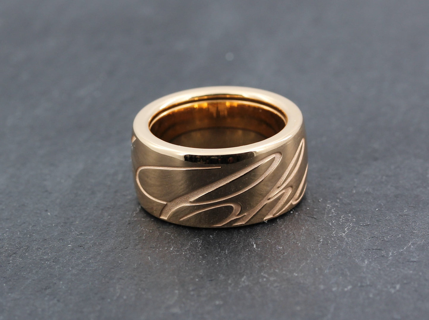 CHOPARD Chopardissimo Designer RING | Breites Modell | 750er Roségold | + Etui