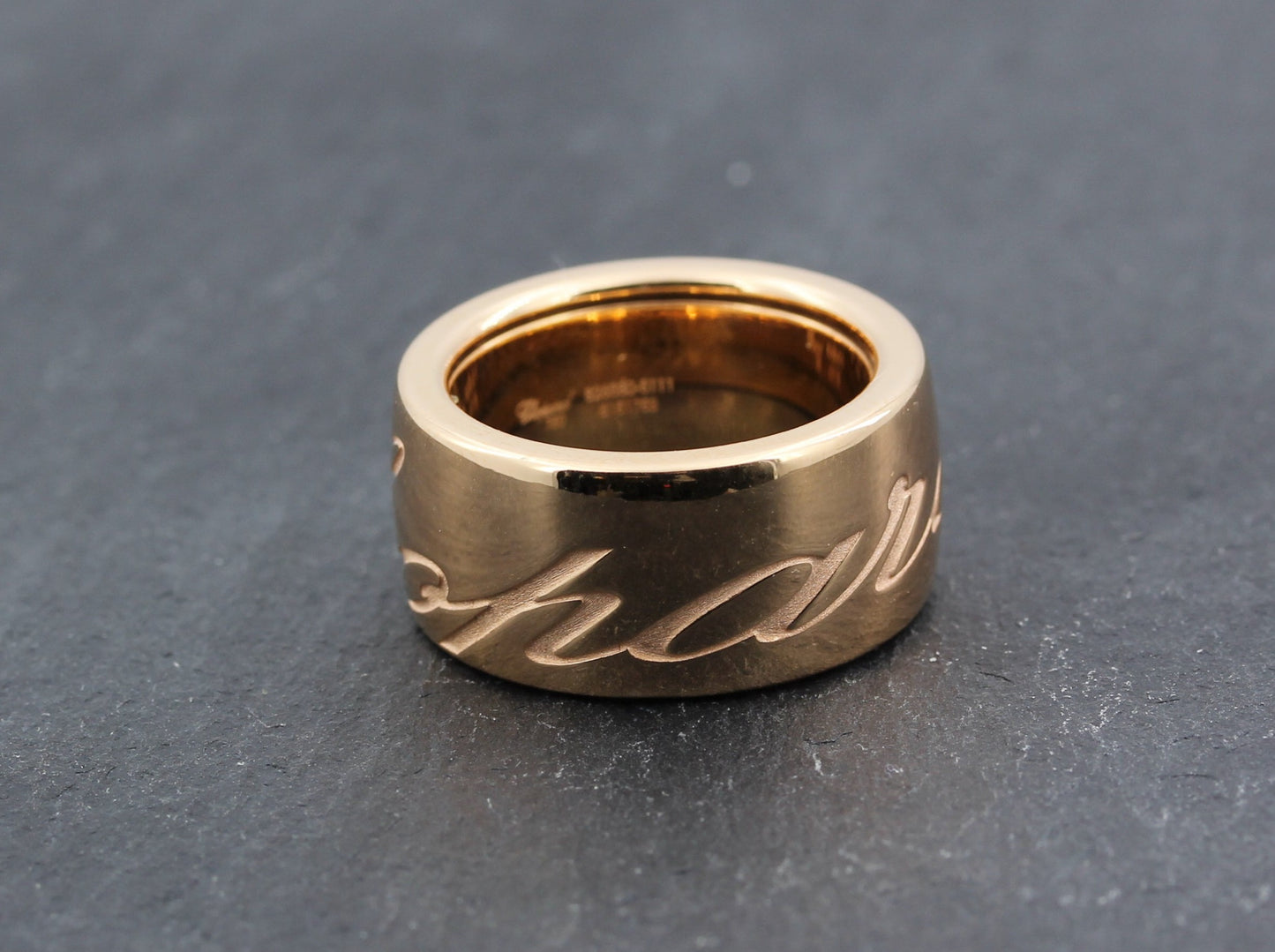 CHOPARD Chopardissimo Designer RING | Breites Modell | 750er Roségold | + Etui