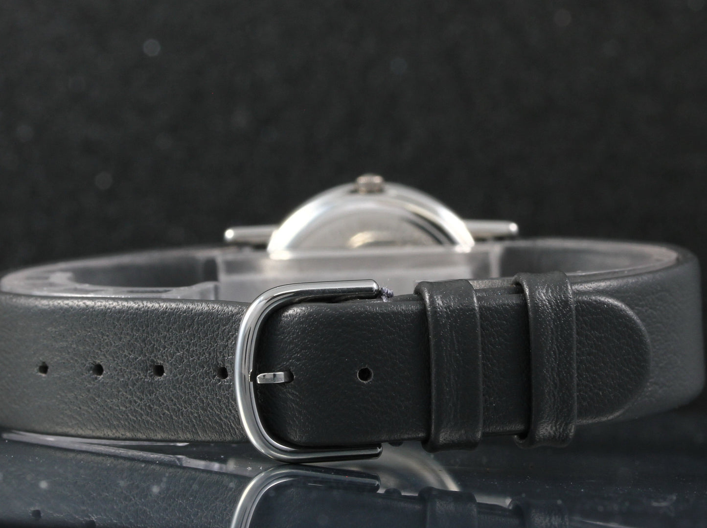 GEORG JENSEN 3346 - Zarte Designer DAMENUHR | Vintage | 950er Platin | + Zertifikat