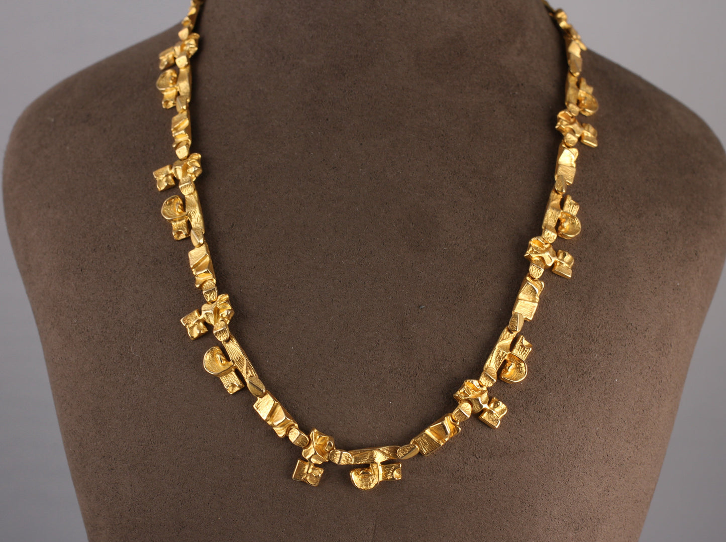 LAPPONIA Tenochtitlan Designer COLLIER | 585er Gold | Vintage | Björn Weckström