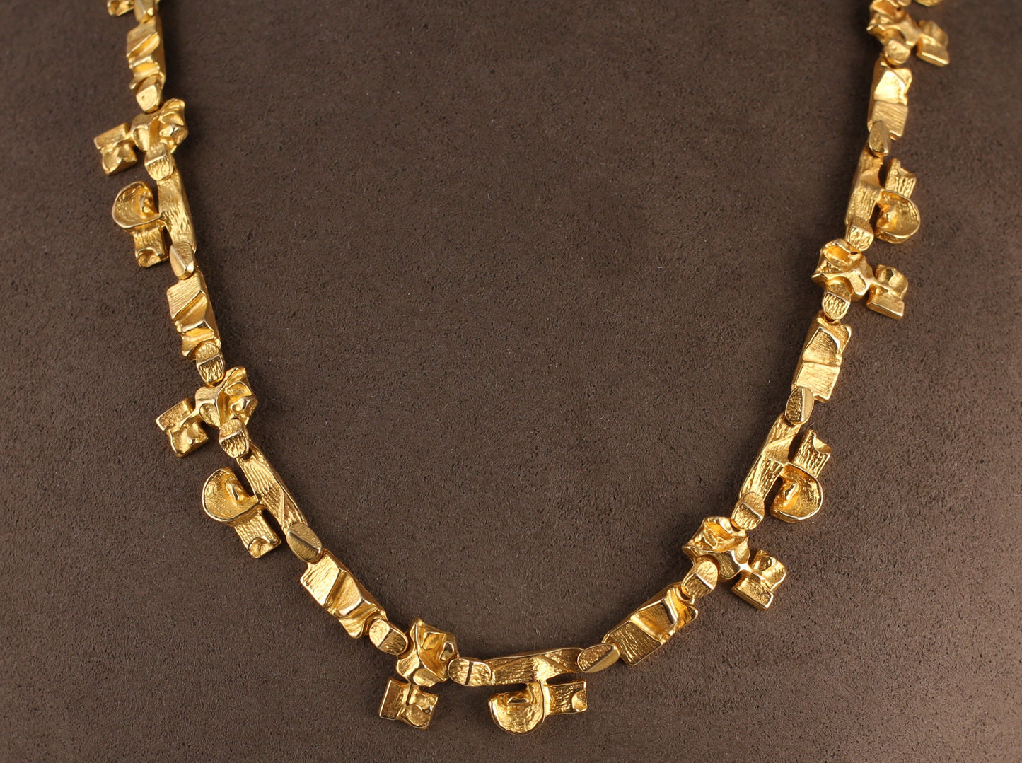 LAPPONIA Tenochtitlan Designer COLLIER | 585er Gold | Vintage | Björn Weckström
