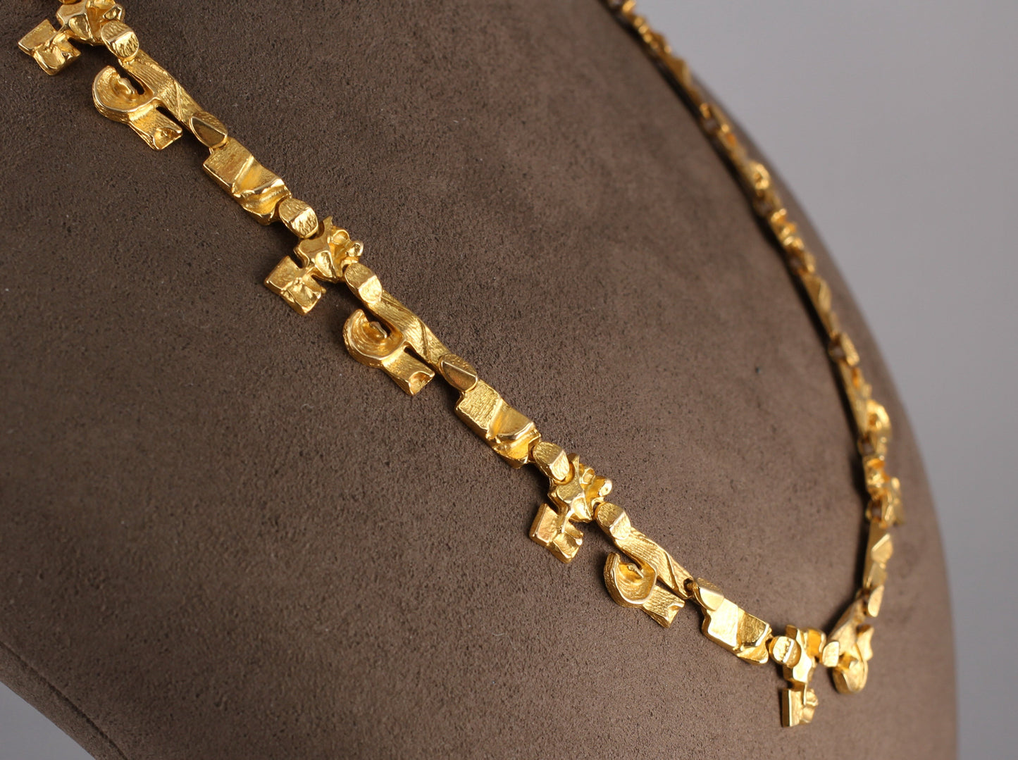 LAPPONIA Tenochtitlan Designer COLLIER | 585er Gold | Vintage | Björn Weckström