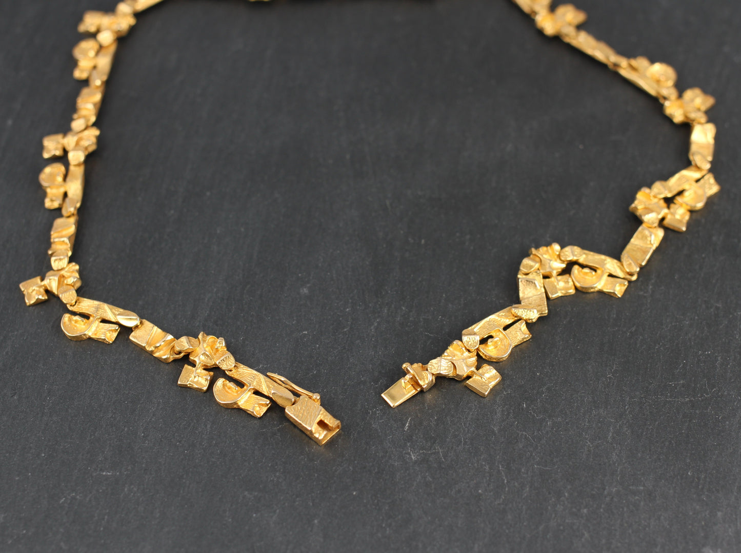 LAPPONIA Tenochtitlan Designer COLLIER | 585er Gold | Vintage | Björn Weckström
