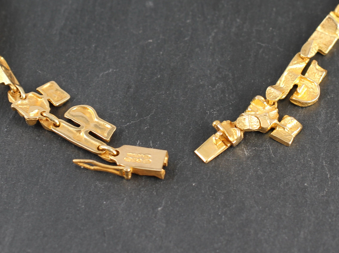 LAPPONIA Tenochtitlan Designer COLLIER | 585er Gold | Vintage | Björn Weckström