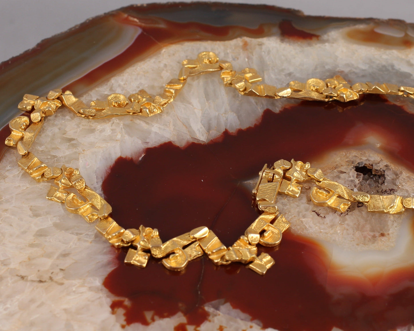 LAPPONIA Tenochtitlan Designer COLLIER | 585er Gold | Vintage | Björn Weckström