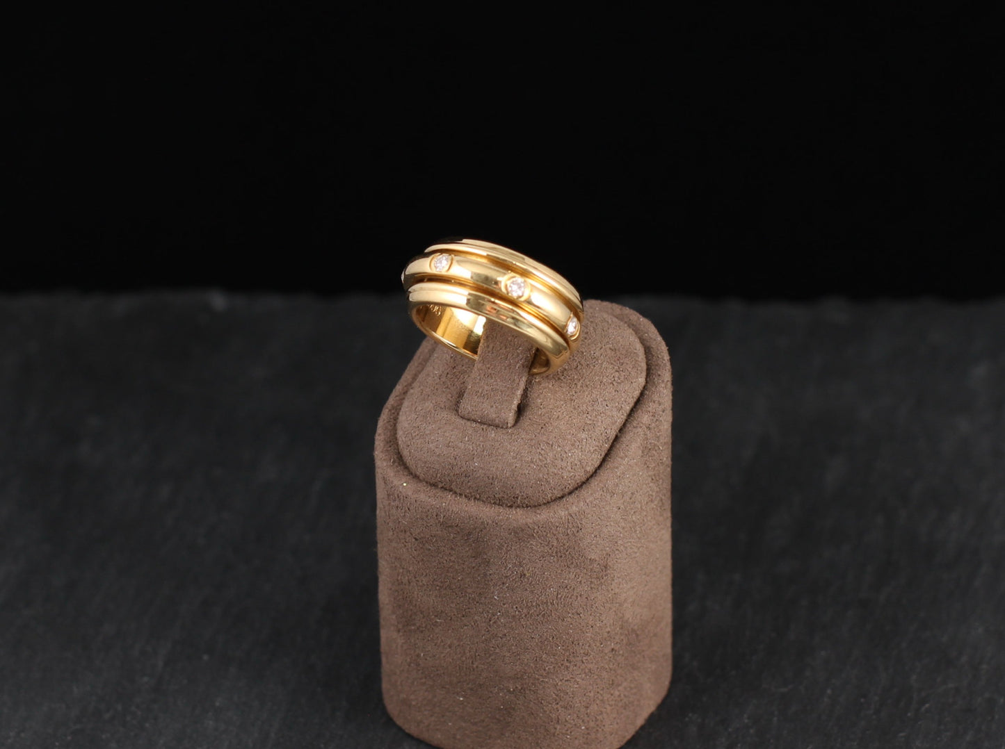 PIAGET Possession - Designer RING mit 7 BRILLANTEN | 0,28ct. | 750er Gelbgold