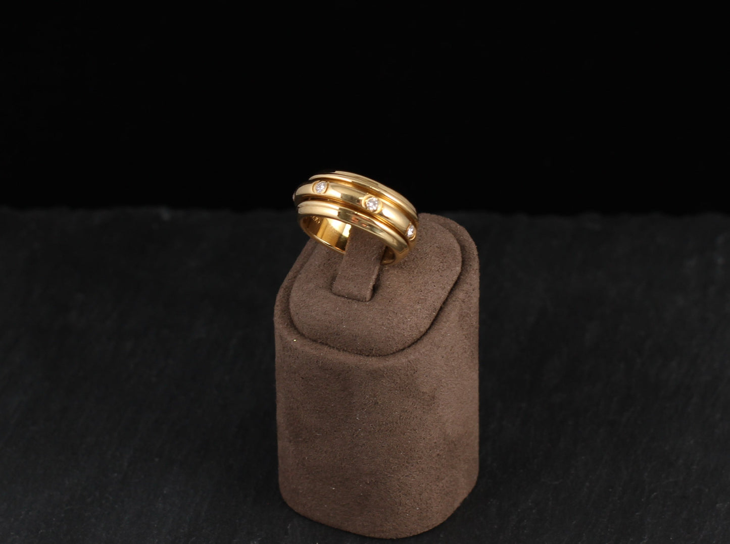 PIAGET Possession - Designer RING mit 7 BRILLANTEN | 0,28ct. | 750er Gelbgold