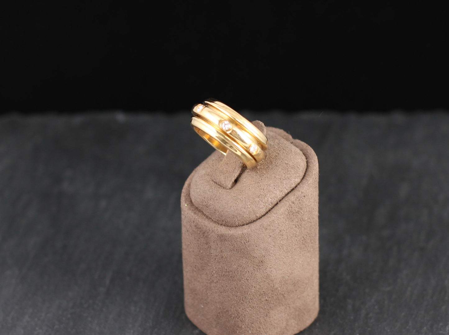 PIAGET Possession - Designer RING mit 7 BRILLANTEN | 0,28ct. | 750er Gelbgold