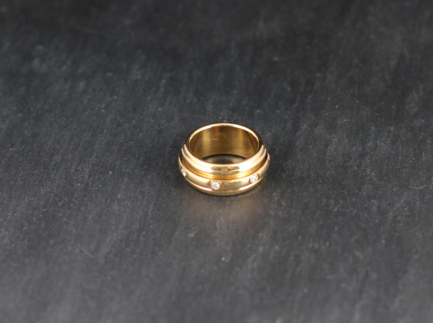 PIAGET Possession - Designer RING mit 7 BRILLANTEN | 0,28ct. | 750er Gelbgold