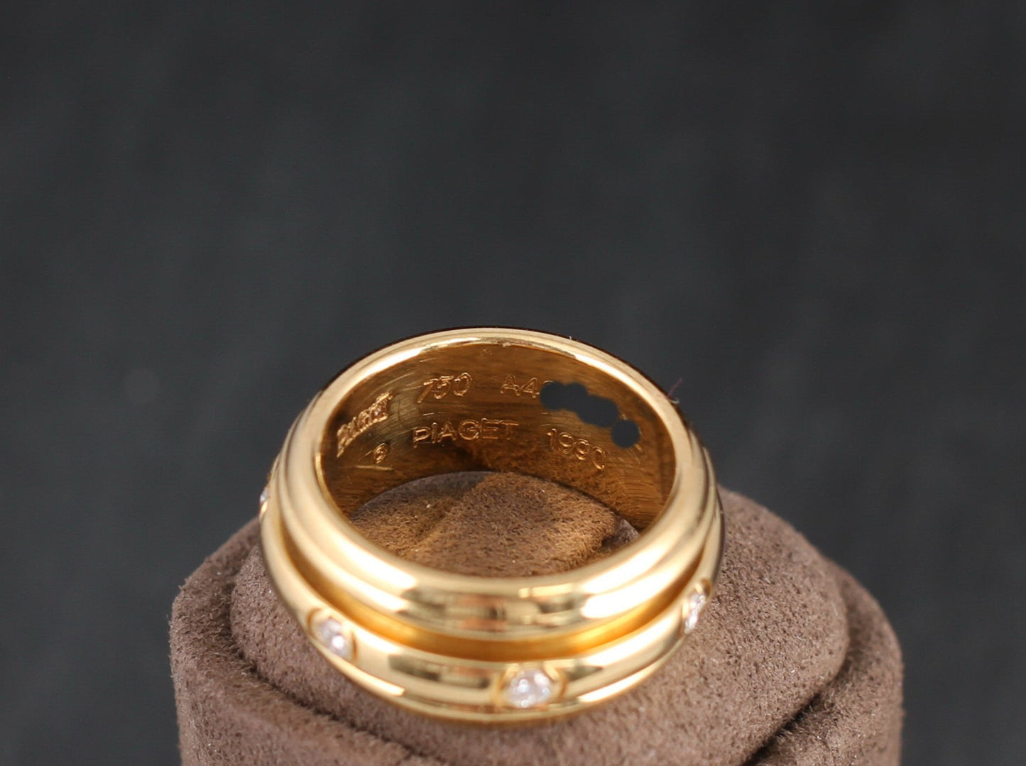 PIAGET Possession - Designer RING mit 7 BRILLANTEN | 0,28ct. | 750er Gelbgold