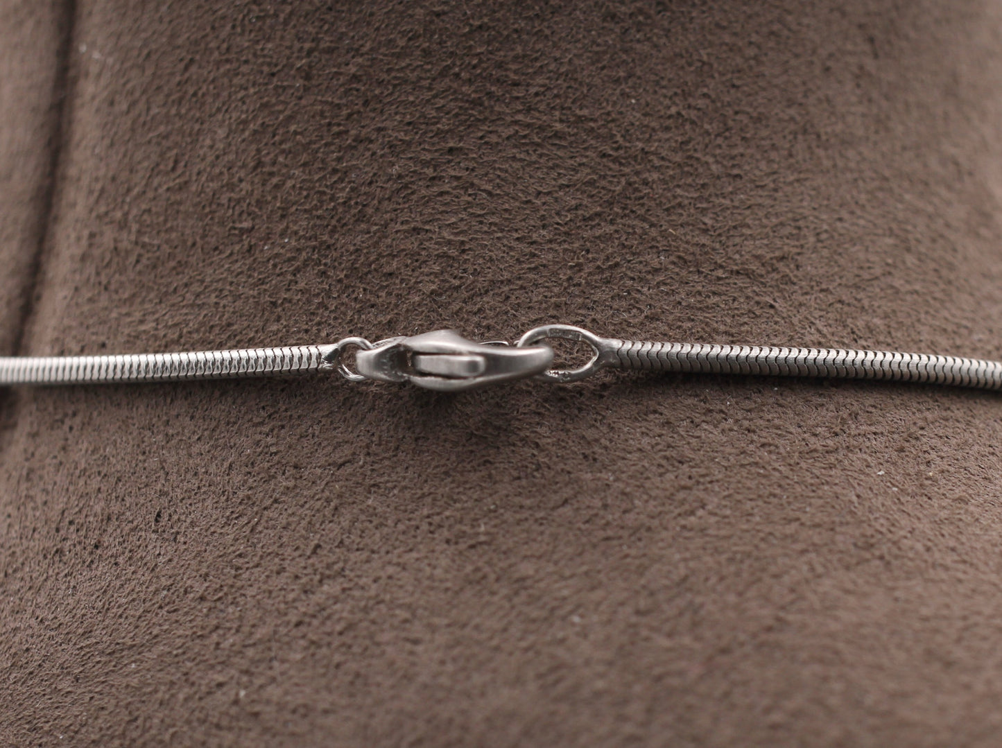 Klassische SCHLANGENKETTE | Ø 1,7mm / 65cm | 950er Platin