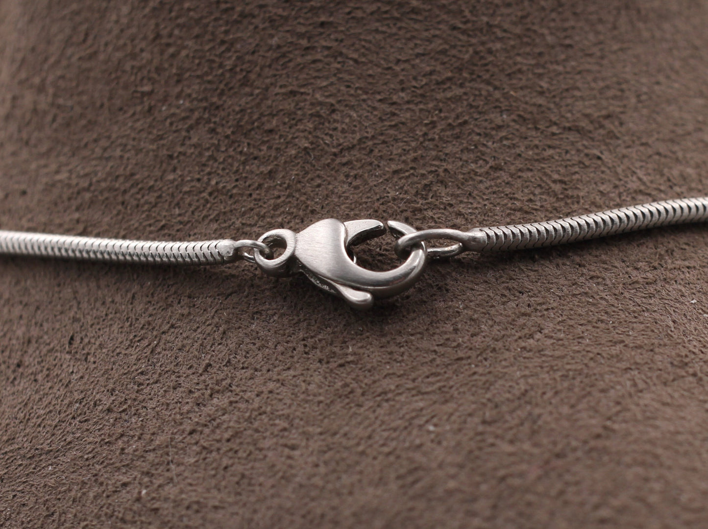 Klassische SCHLANGENKETTE | Ø 1,7mm / 65cm | 950er Platin