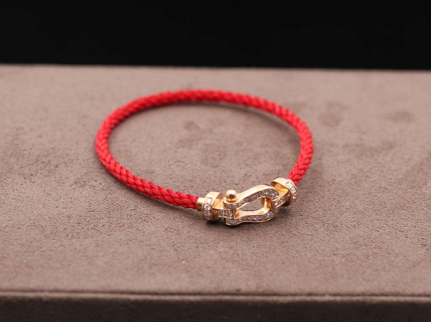 FRED FORCE 10 Designer ARMBAND mit BRILLANTEN | 750er Roségold