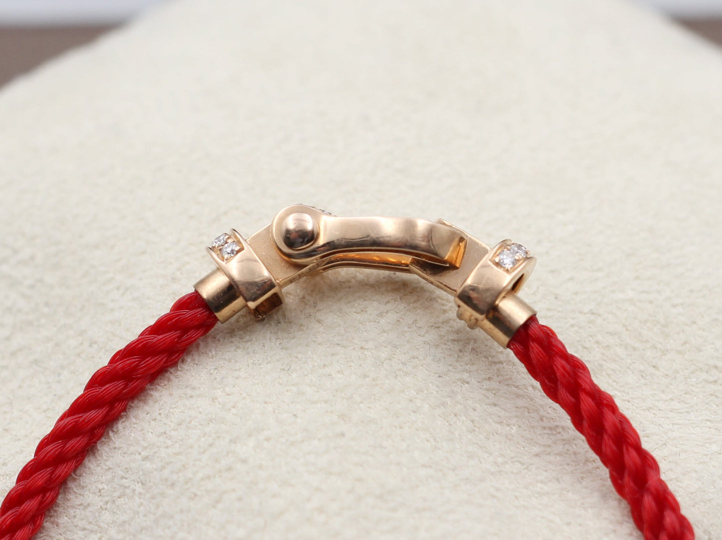 FRED FORCE 10 Designer ARMBAND mit BRILLANTEN | 750er Roségold