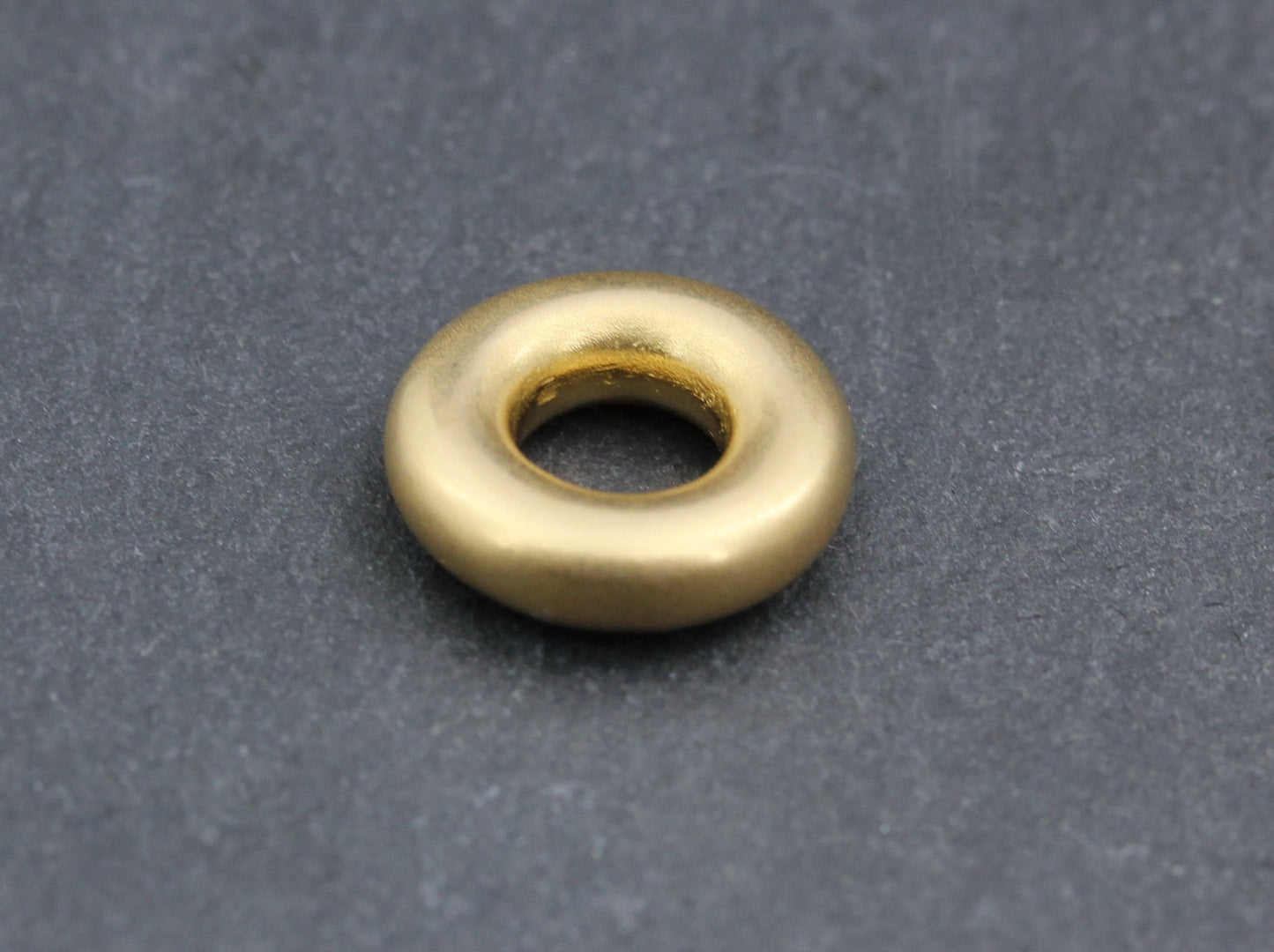 BUNZ Designer ANHÄNGER " Donut " | 10mm | 750 Gelbgold